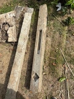 betonpalen, Ophalen, Gebruikt, Minder dan 180 cm, Palen