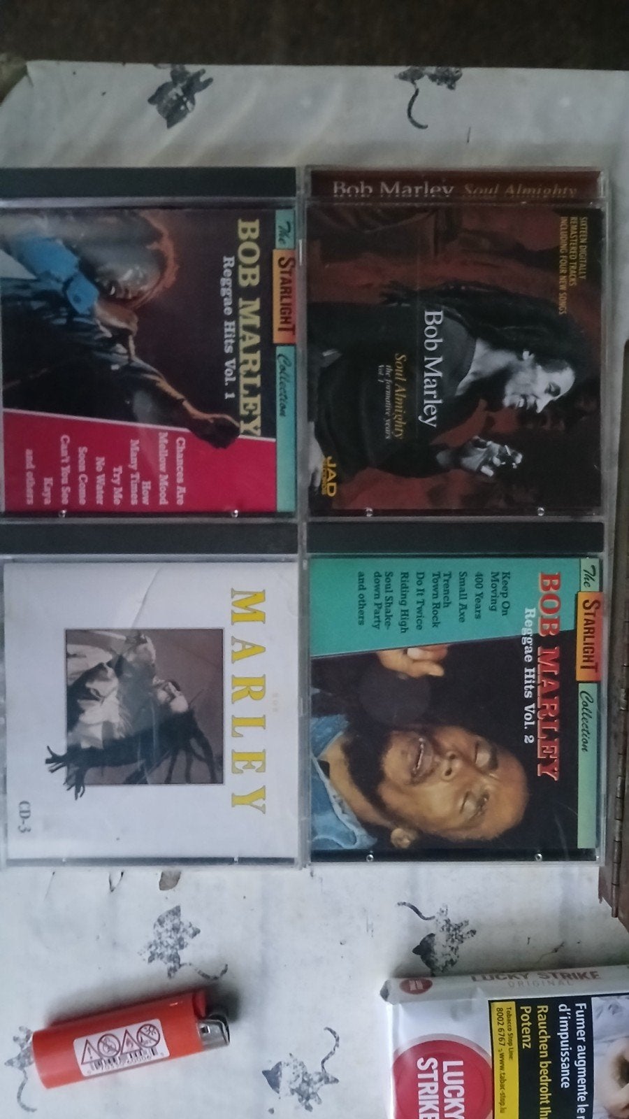 4 cd s Bob Marley, CD & DVD, Enlèvement ou Envoi, Comme neuf