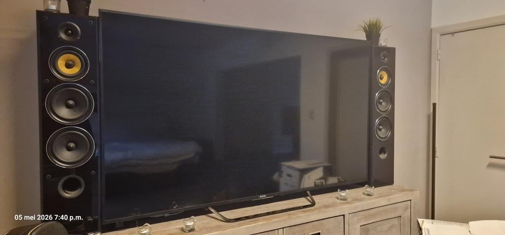 Sony flatscreen 189cm incl Denon surround system, Audio, Tv en Foto, Ophalen, Sony