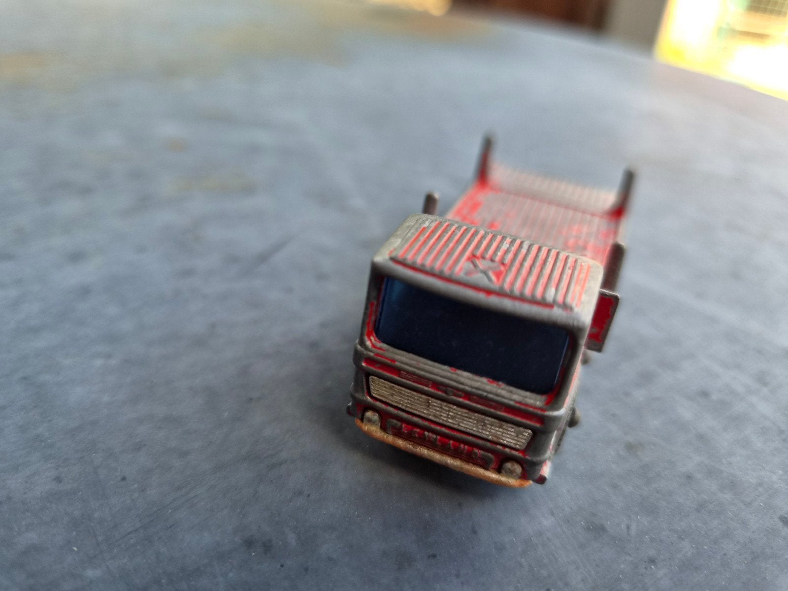 Matchbox by Lesney serie n10 Pipe Truck, Ophalen of Verzenden, Gebruikt