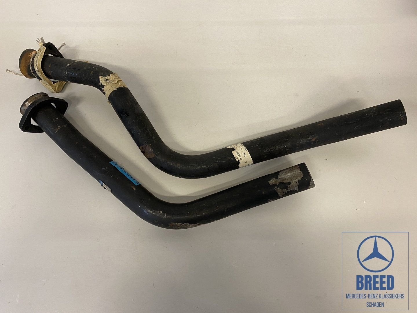NOS voorpijp uitlaat L+R Mercedes-Benz W123 280 280E 280CE, Neuf, -, -, Enlèvement ou Envoi