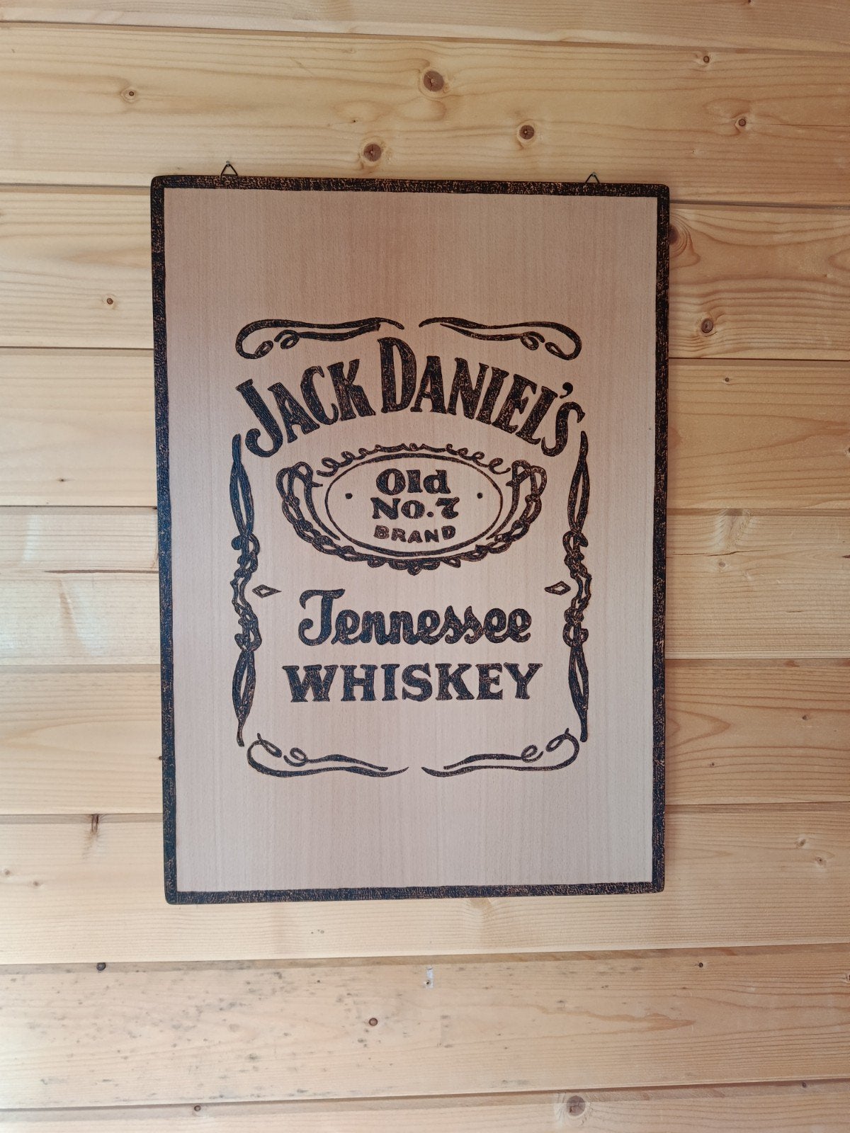 Jack Daniels bord, Ophalen