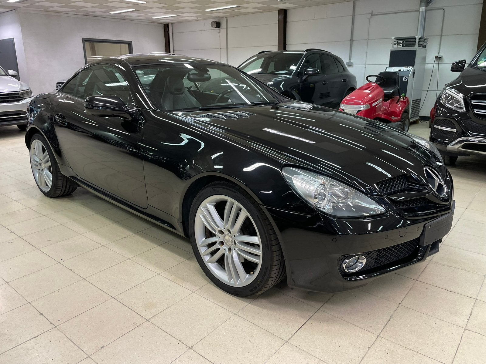 Mercedes SLK 200 Bj 2010 Manueel/ Leder/Airco/GPS, Auto's, 185 kW, Achterwielaandrijving, 4 cilinders, Cabriolet