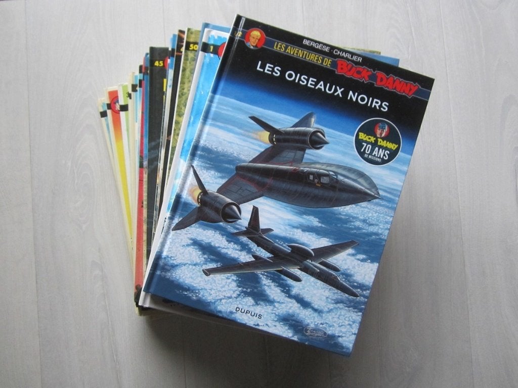 Buck Danny - cartonnées- rééd : 4,00Eur ; E.O. : 4,50Eur, Plusieurs BD, Enlèvement ou Envoi, Comme neuf, D'après Hubinon
