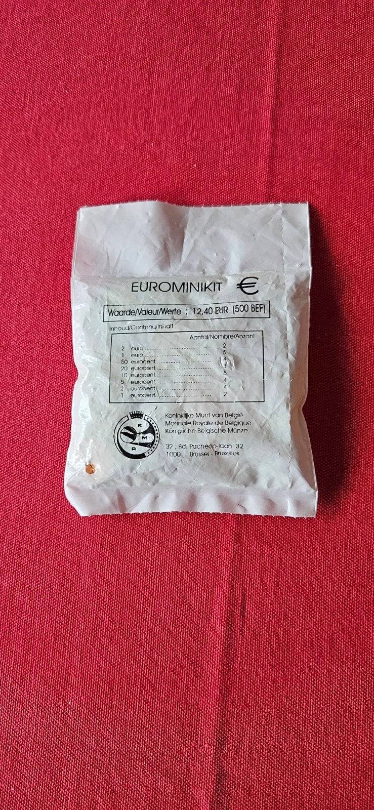 euromunten, Postzegels en Munten, Ophalen of Verzenden, België, Overige waardes, Setje