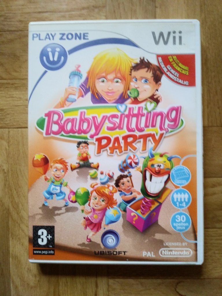 Babysitting Party spel voor Wii of Wii U, Games en Spelcomputers, Puzzel en Educatief, Ophalen of Verzenden, Zo goed als nieuw