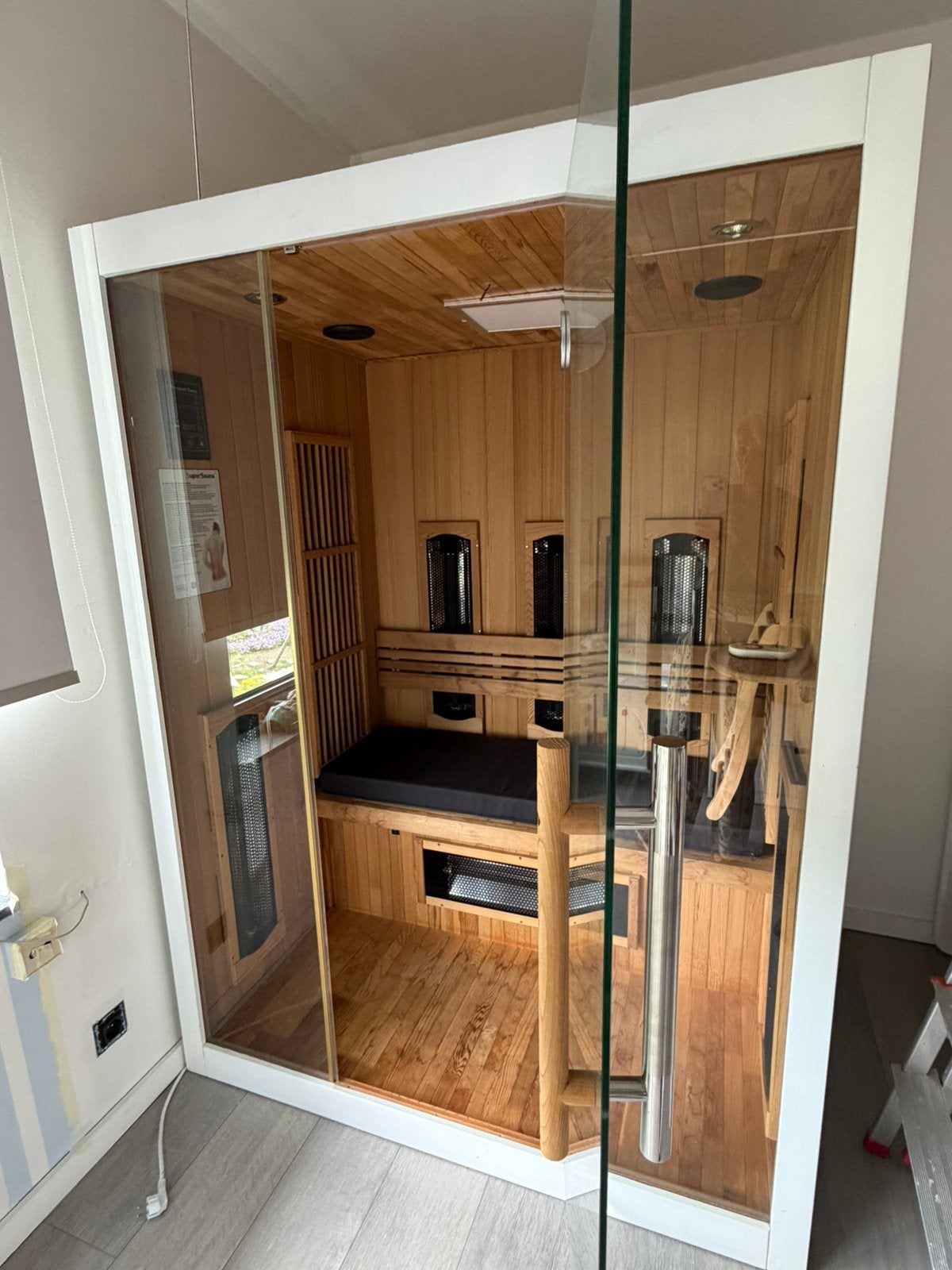 Infrarood cabine 3 personen, Ophalen, Zo goed als nieuw, Infrarood