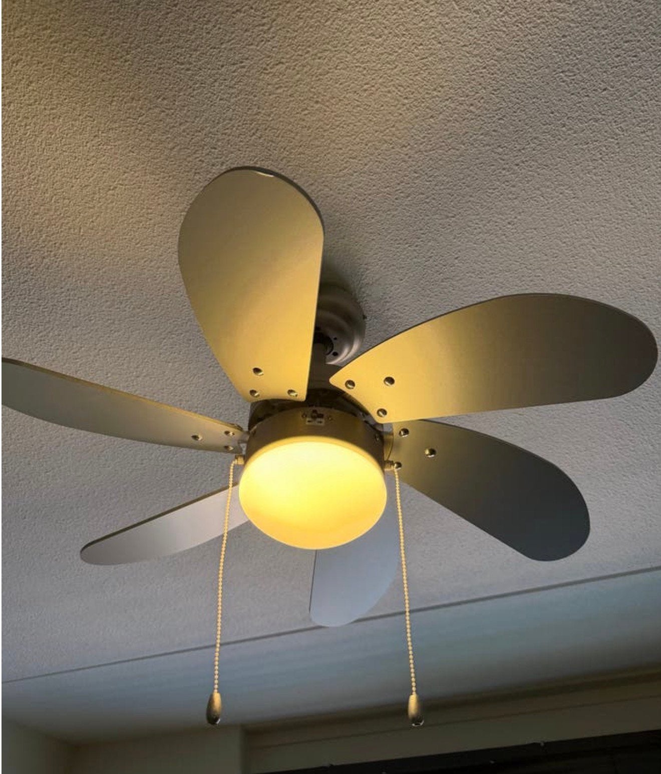 Plafondventilator met 3 standen - Zo goed als nieuw, Electroménager, Ventilateurs, Enlèvement, Comme neuf, Ventilateur de plafond