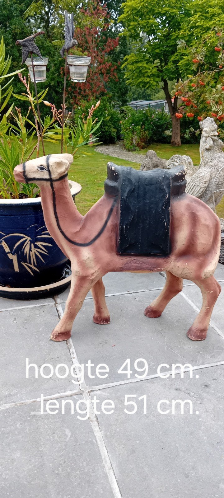 Oude kameel, papier maché., Ophalen of Verzenden