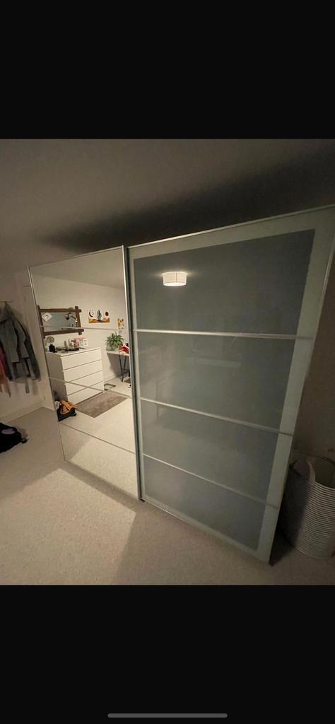 Schuifdeuren Ikea pax (zonder kast), Ophalen, Zo goed als nieuw