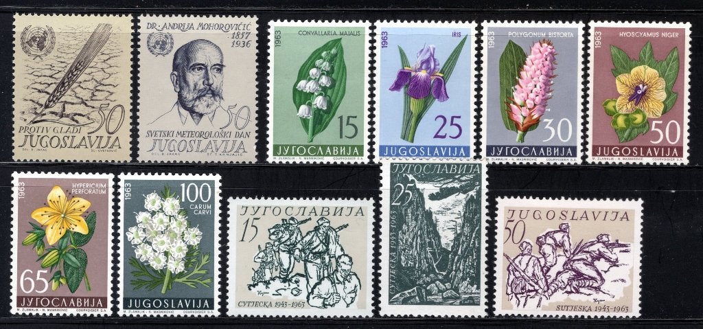 JOEGOSLAVIE Lot 1963 MNH, Verzenden, Joegoslavië, Postfris