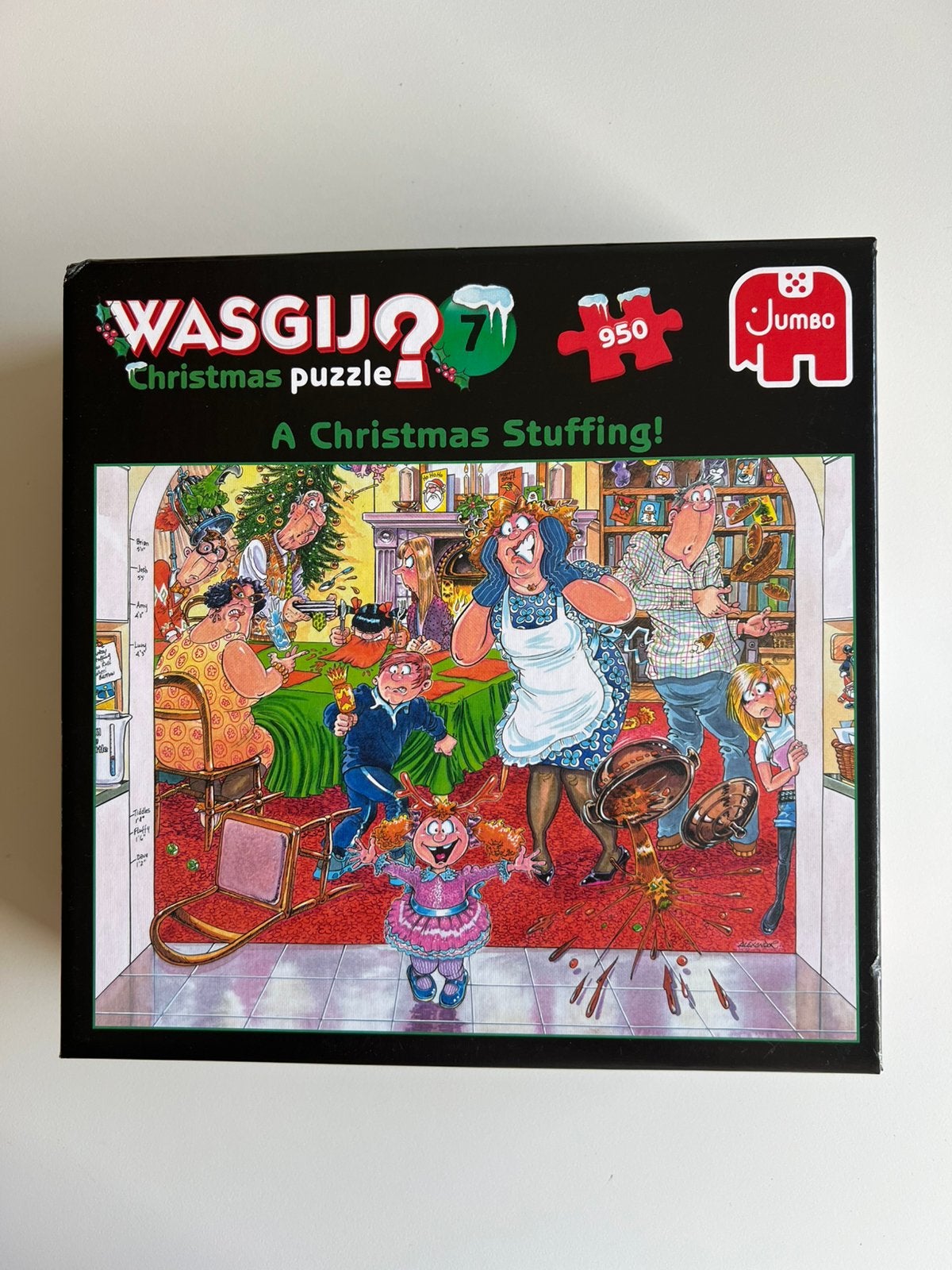 Puzzle de Noël Wasgij 7. 950 pièces, Enlèvement, Comme neuf