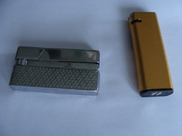 Choix 2 briquets, Silver Match France, Modern Bom, vintage, Collections, Enlèvement, Comme neuf, Briquet