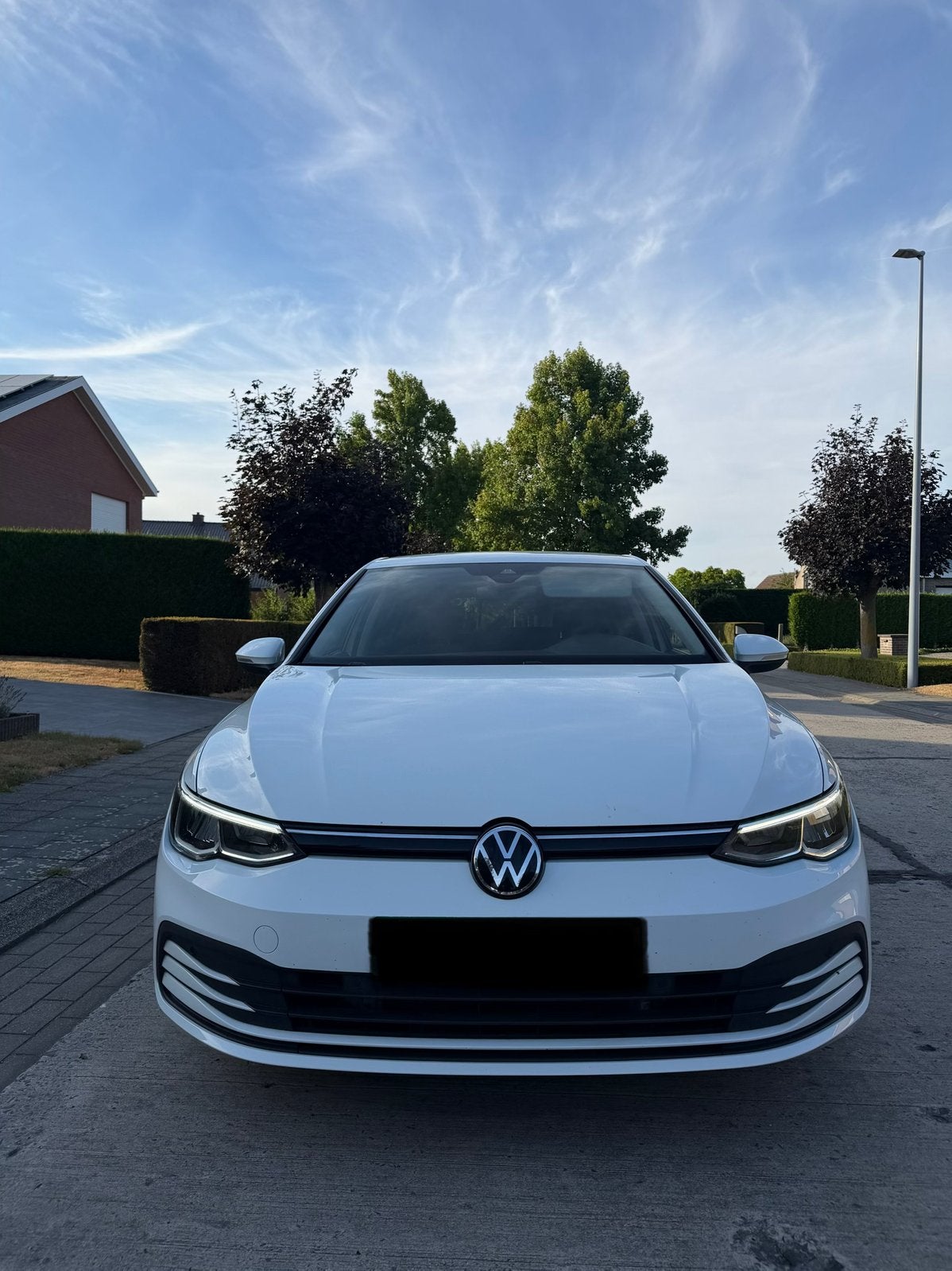 Golf 8 Benzine, 2022 met 75.000km, Auto's, Dealer onderhouden, Wit, Handgeschakeld, 5 deurs