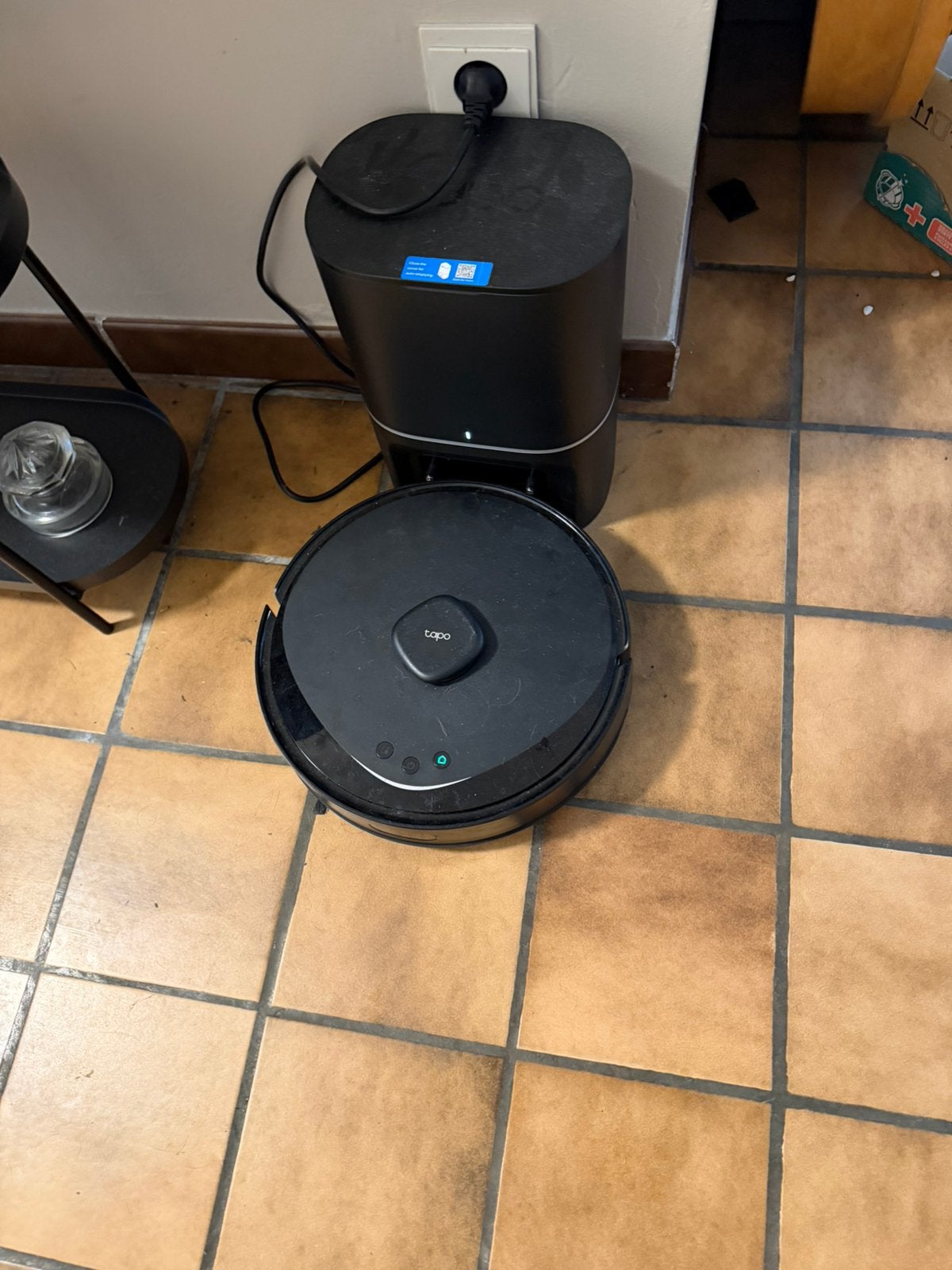 Robotstofzuiger TAPO RV30 MAX PLUS, Elektronische apparatuur, Stofzuigers, Ophalen of Verzenden, Zo goed als nieuw, Robotstofzuiger