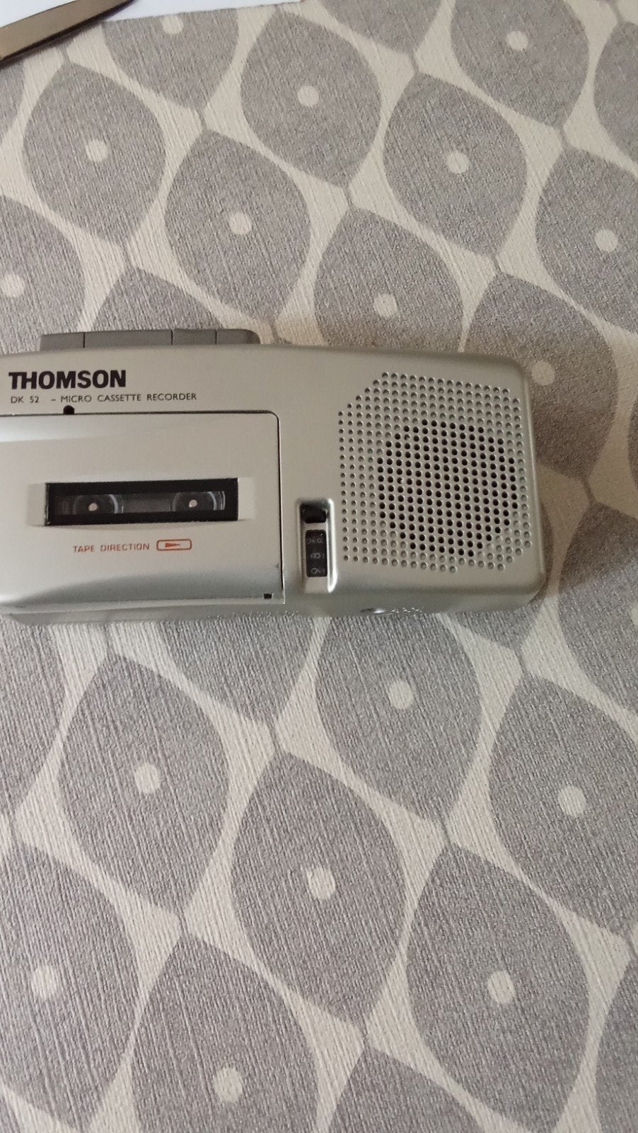 Bandopnemertje met cassette er bij, Audio, Tv en Foto, Bandrecorder, Ophalen