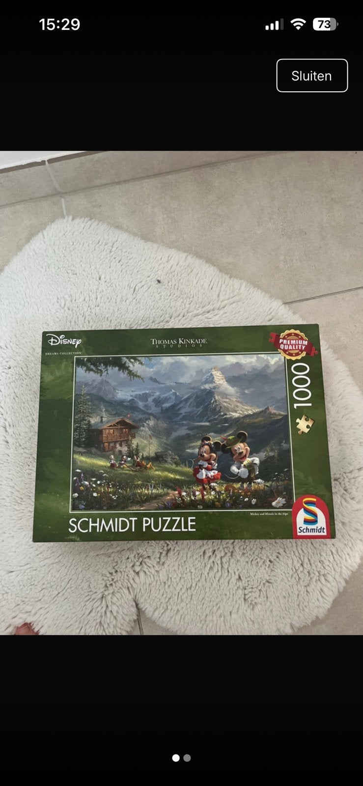 Puzzle de 1000 pièces, Hobby & Loisirs créatifs, Enlèvement ou Envoi, Neuf, Puzzle