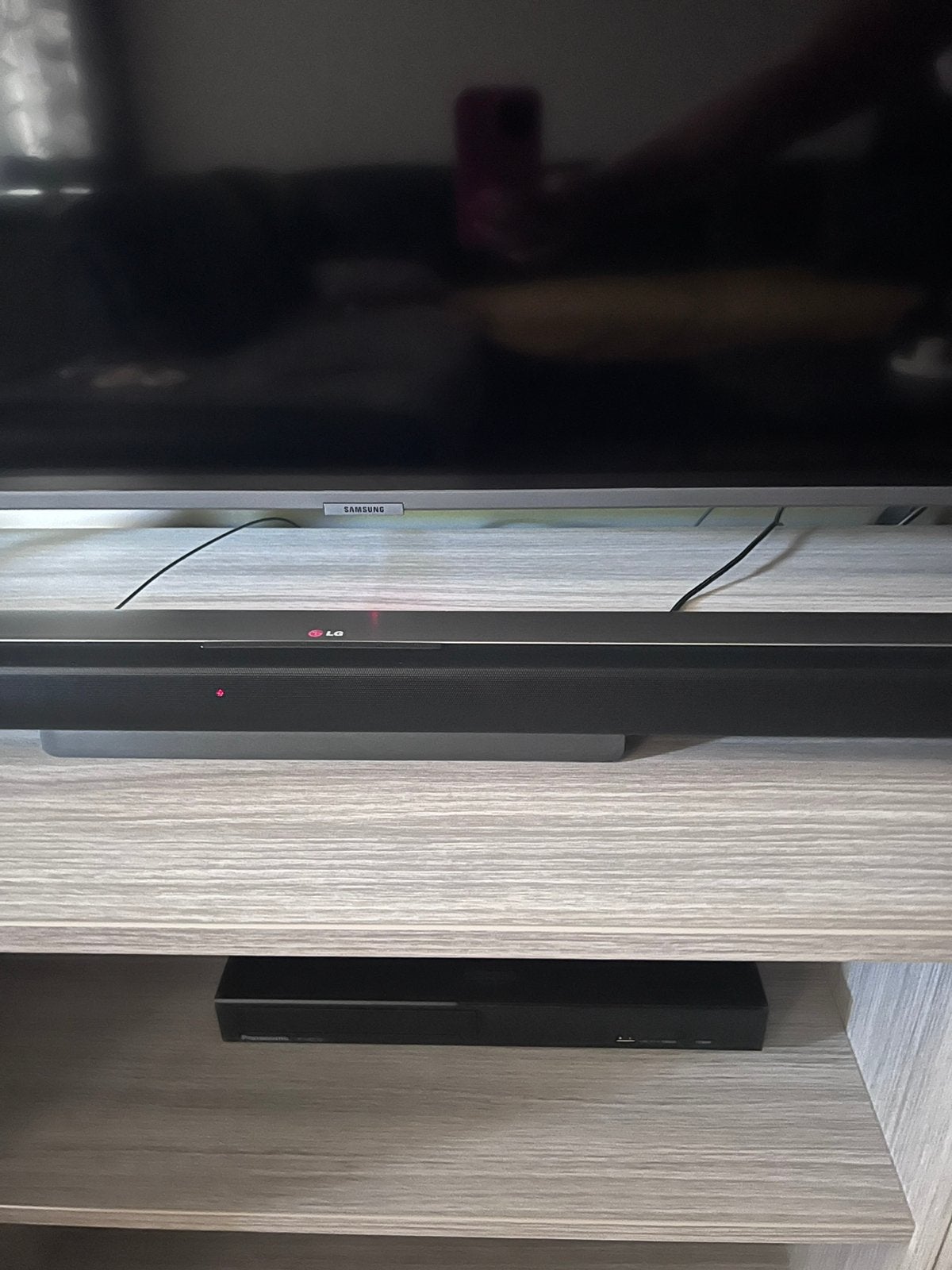 LG soundbar + subwoofer, Ophalen, Bluetooth, Zo goed als nieuw