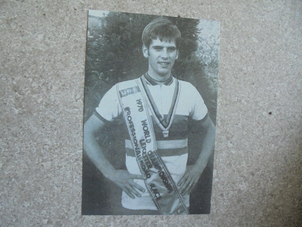 Doodsprentje Jean Pierre Monsere, WERELDKAMPIOEN Beroepsrenn, Verzamelen, Verzenden