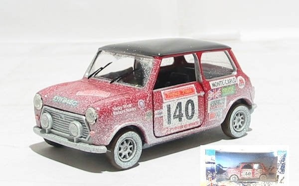 Mini Monte Carlo Robert Stacey & Nicky West Corgi CC82242., Ophalen of Verzenden, Zo goed als nieuw, Auto