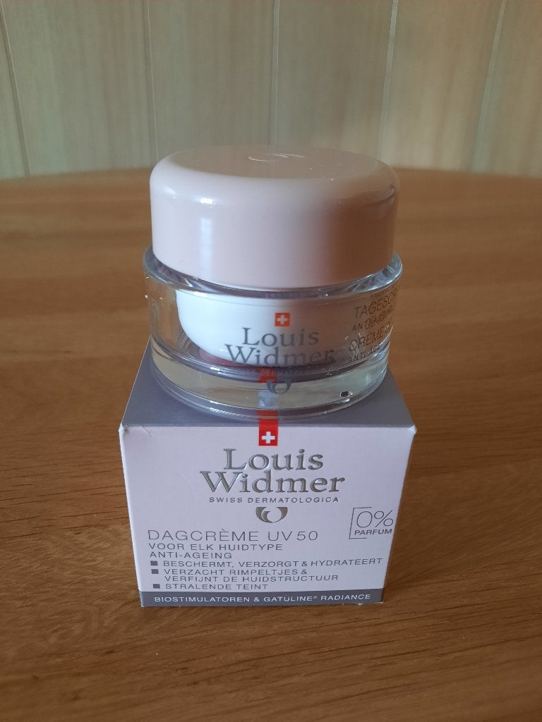Louis Widmer Dagcrème UV50 Zonder Parfum, Ophalen, Nieuw, Gehele gezicht, Verzorging