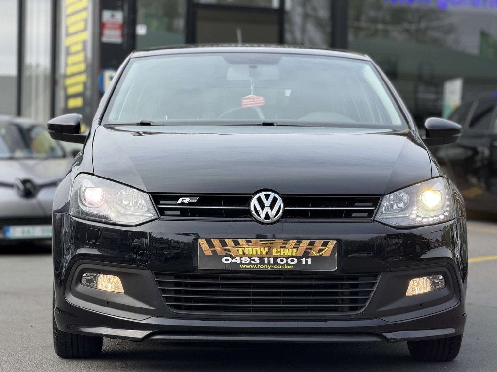 Volkswagen Polo Kit R*1.2i Black Edition*A/C*xénon*LED*USB*, Autos, Volkswagen, Euro 5, Achat, Entreprise, Boîte manuelle