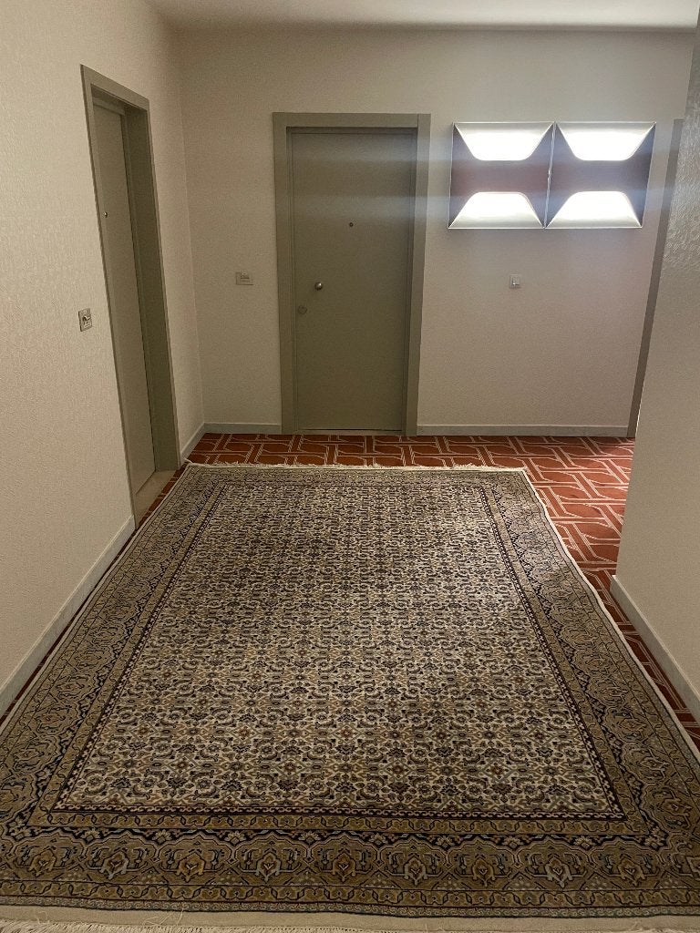 Handgeknoopt Bidjar tapijt, Maison & Meubles, Ameublement | Tapis & Moquettes, 200 cm ou plus, 200 cm ou plus, Vert, Comme neuf