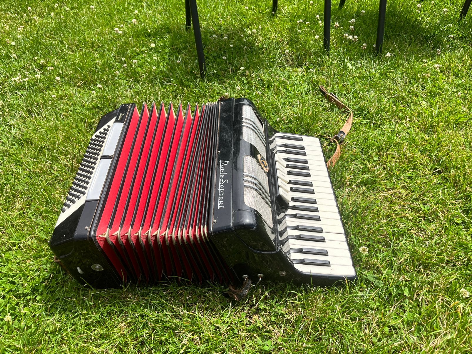 Accordéon Paolo Soprani, Musique & Instruments, Accordéons, Autres marques, Avec bretelles, Enlèvement, Utilisé