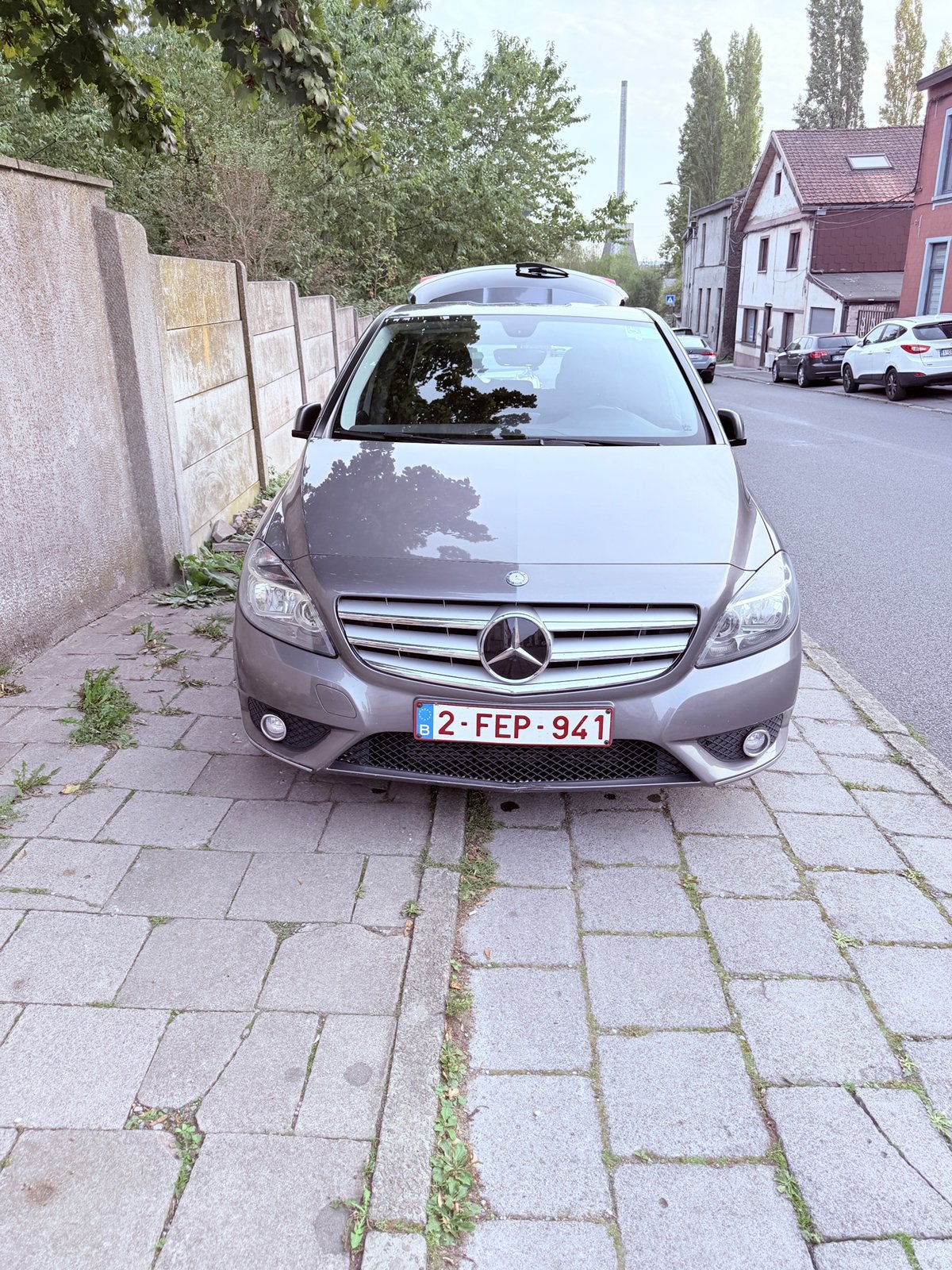Mercedes class B 180, Auto's, Euro 5, Zwart, Multifunctioneel stuurwiel, 5 deurs