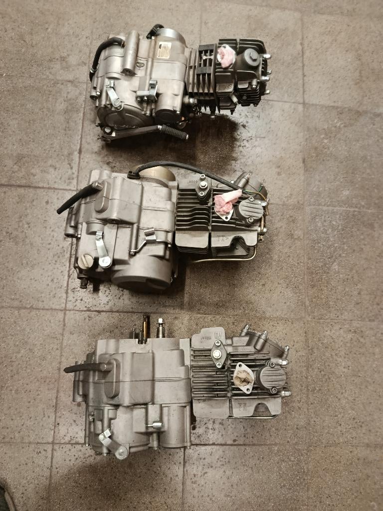 motorblokken 125 ,160 cc, Ophalen
