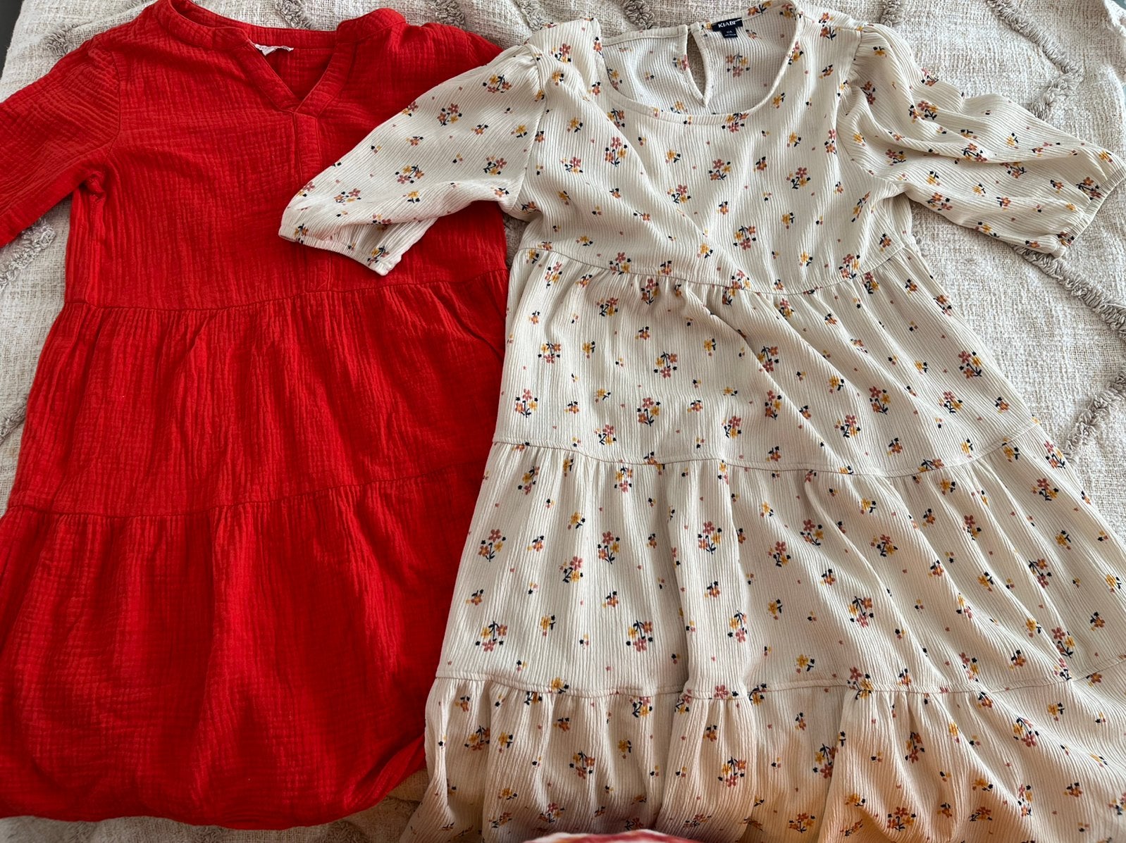 Lot de deux robes longues fille 10-12 ans, Enlèvement ou Envoi, Comme neuf, Fille