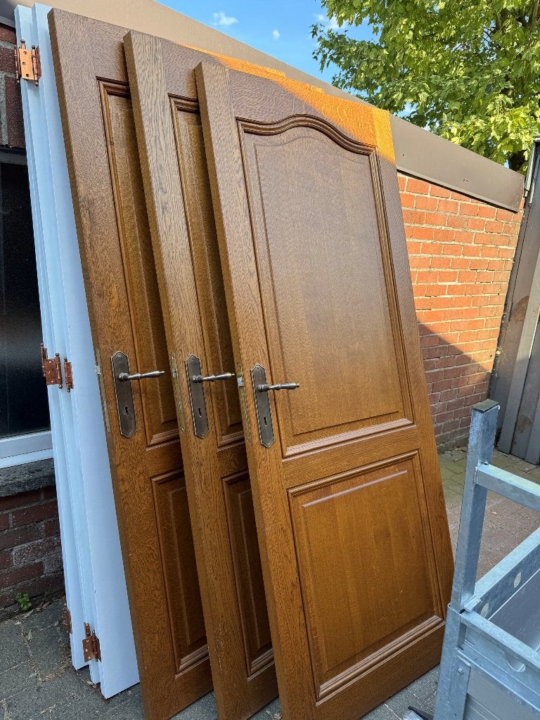 Deuren, Doe-het-zelf en Bouw, Ophalen, 80 tot 100 cm, Binnendeur, Zo goed als nieuw
