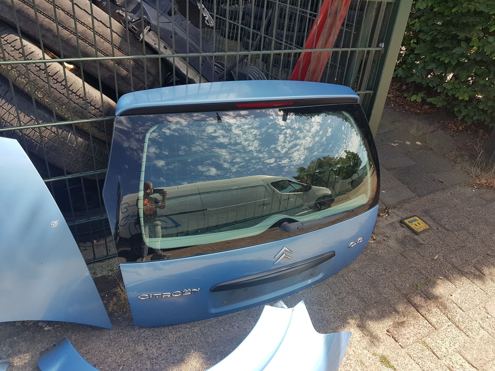 CITROËN C3 ACHTERKLEP BJ 2002 TOT 2007, Arrière, -, Haillon arrière, Utilisé