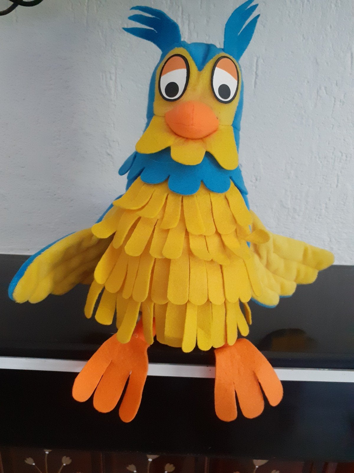 Meneer de Uil fabeltjeskrant handpop, Verzamelen, Ophalen of Verzenden