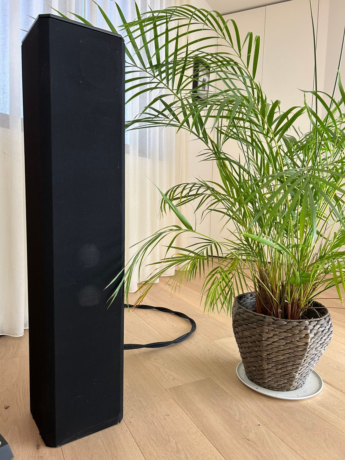 Zuilenspeakers refurbished high-end BNS Noble Soundcolumn 3, Vloerstaande luidspreker, 120 tot 150 watt, Refurbished, Basreflex