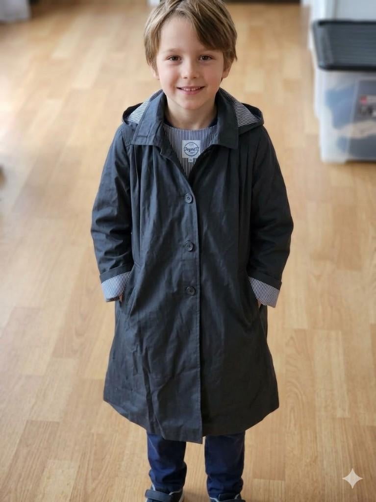 Vintage meisjes jas parka lente of herfst, Kinderen en Baby's, Zo goed als nieuw, Vintage, Jas, Verzenden