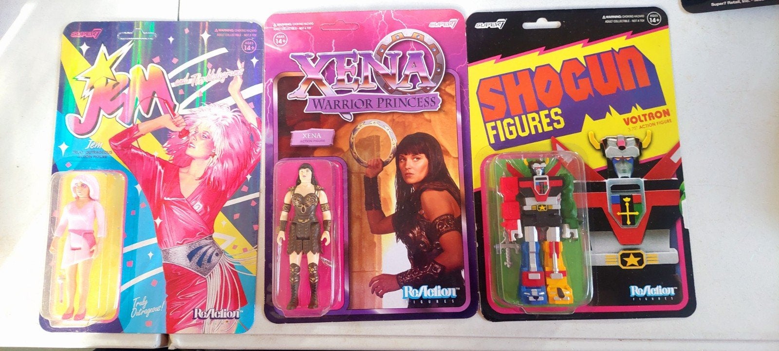 Liquidation du lot de réaction : Voltron, Jem et Xeena, Neuf, Enlèvement ou Envoi, Consumentenservice Benelux De Entree 240A 1101 EE Amsterdam