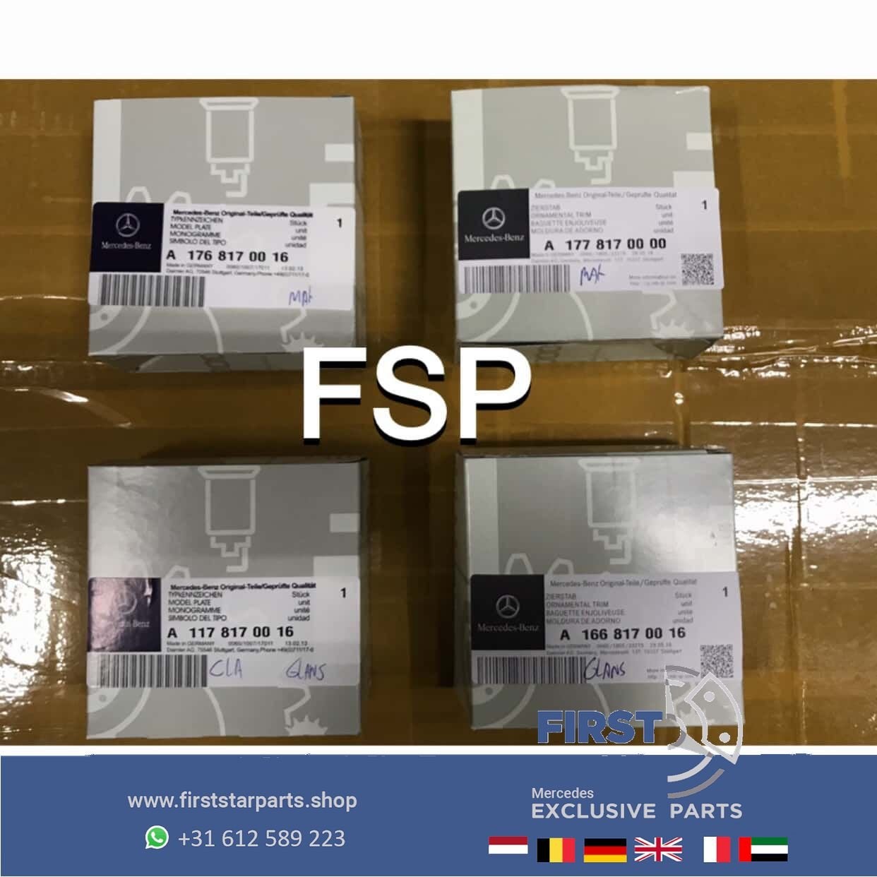 STER EMBLEEM W176 W177 W205 W212 W213 W253 W156 W166 292 AMG, Utilisé, -, -, Enlèvement ou Envoi