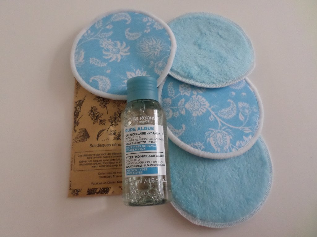 Yves Rocher micellair water wit verwijderaars schijfmake-up, Ophalen of Verzenden, Nieuw, Gehele gezicht, Reiniging