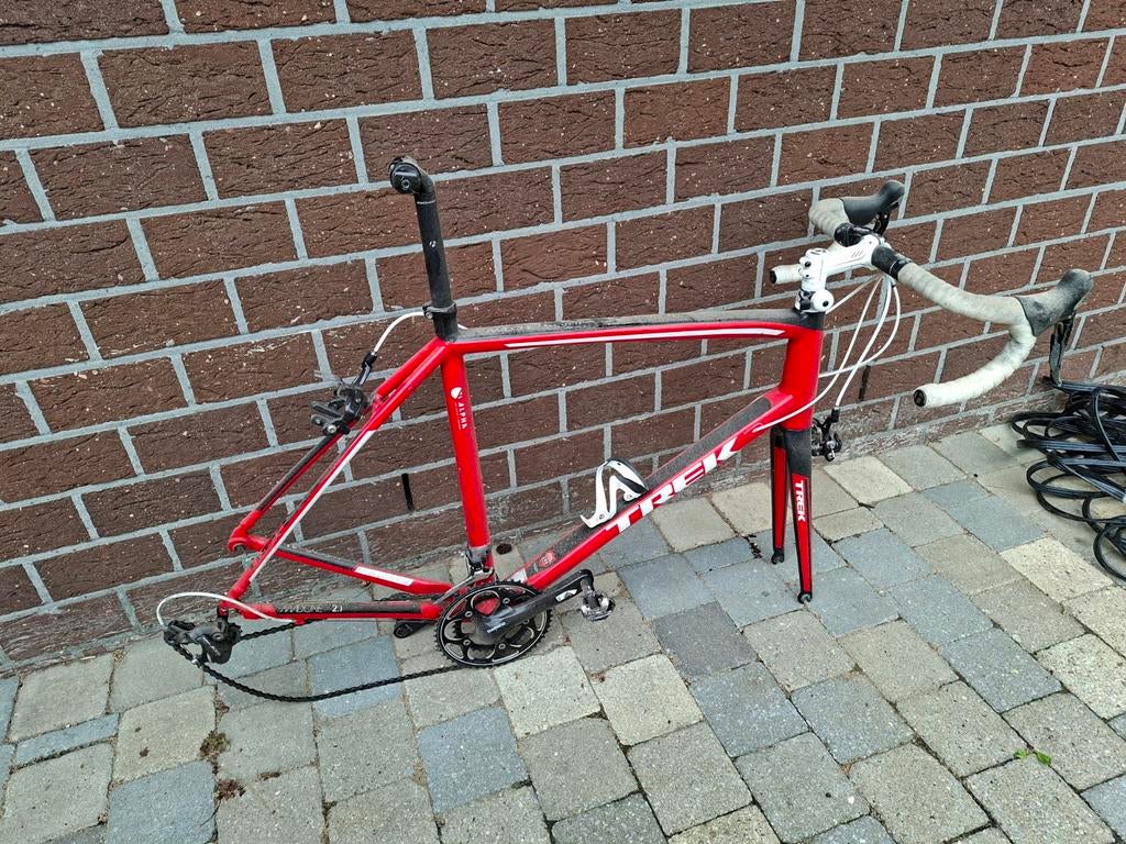 Kader koersfiets TREK, Fietsen en Brommers, Fietsen | Racefietsen, Ophalen, Aluminium