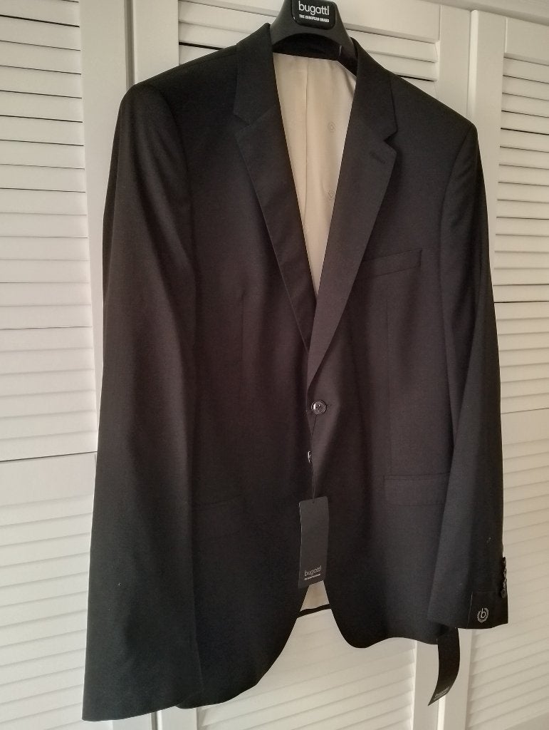 Zwarte heren blazer, Ophalen, Nieuw, Zwart, Boss, Tommy, Bugatti