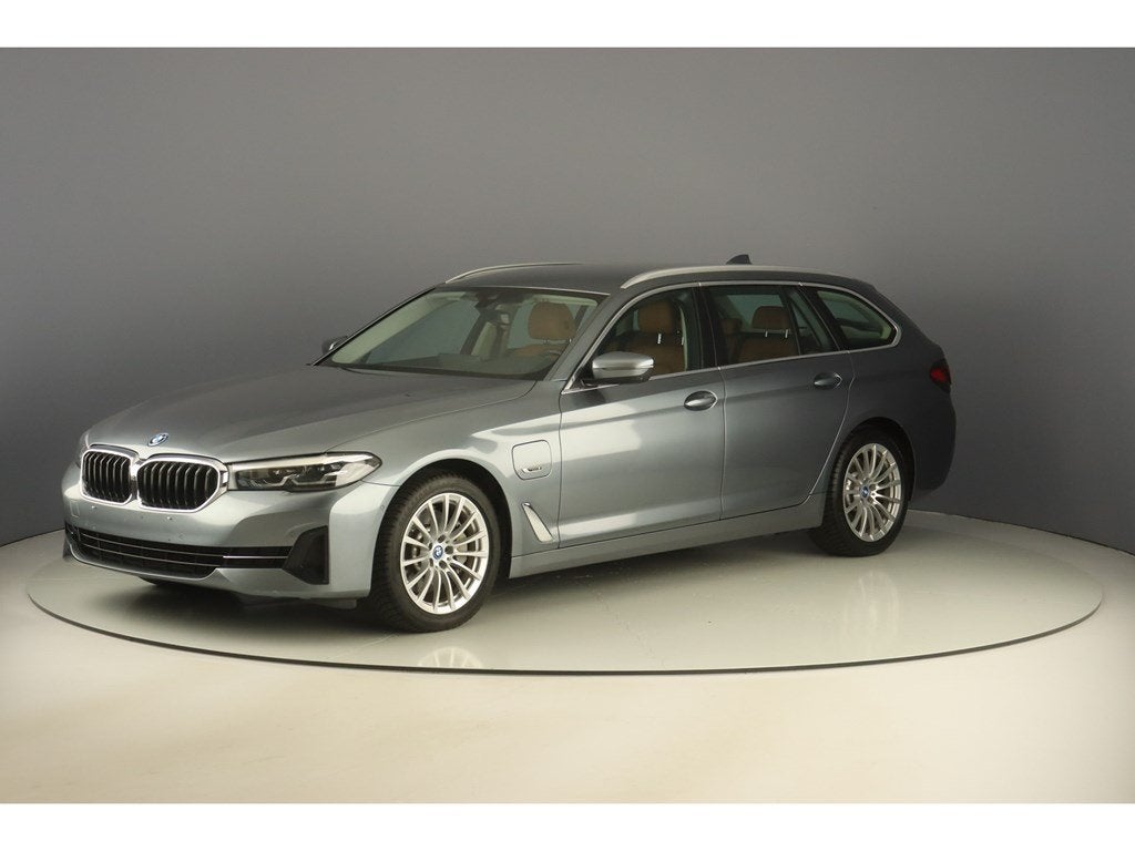 BMW 520 e Touring 204pk Pack Business, Auto's, Euro 6, 35 g/km, Bruin, 5 deurs