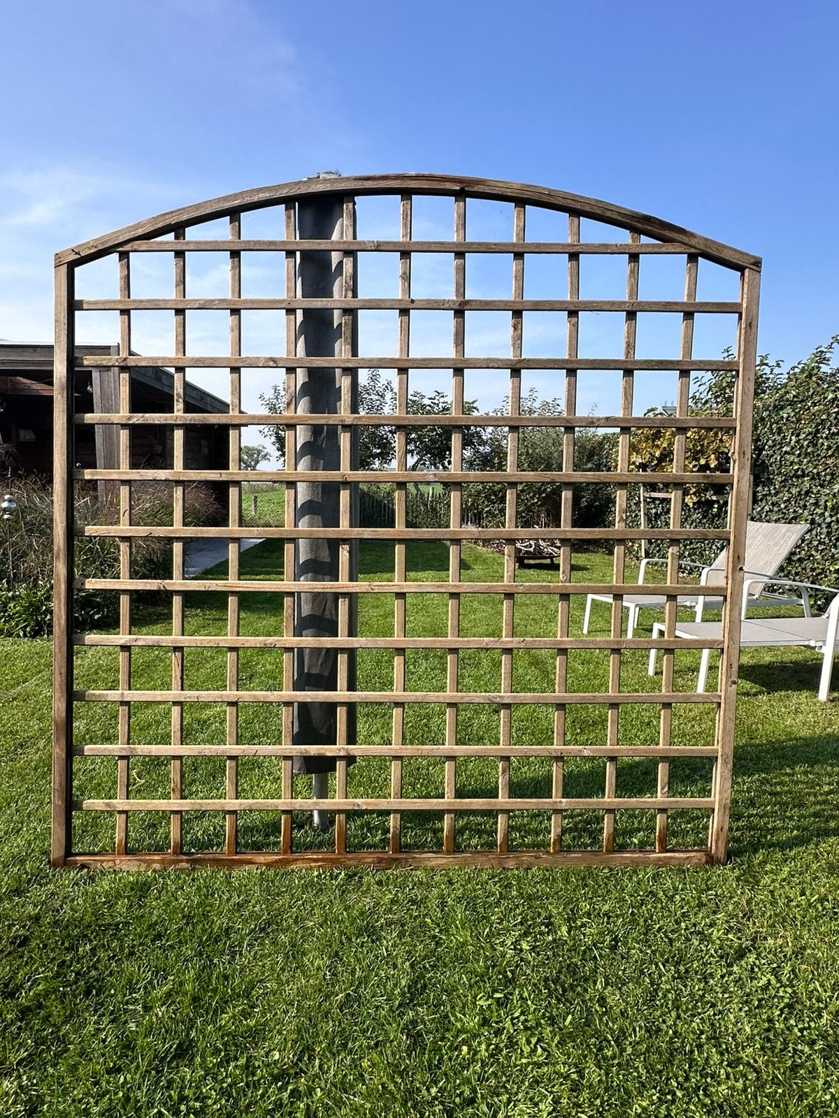 Trellis tuinscherm 1m80, Jardin & Terrasse, Enlèvement, Comme neuf