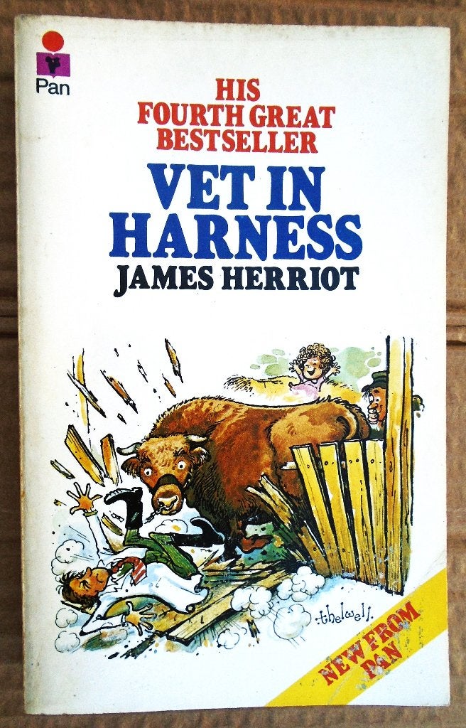 Vet in harness - 1976 - James Herriot (1916-1995), Gelezen, James Herriot (1916-1995), Ophalen of Verzenden, Verhalen