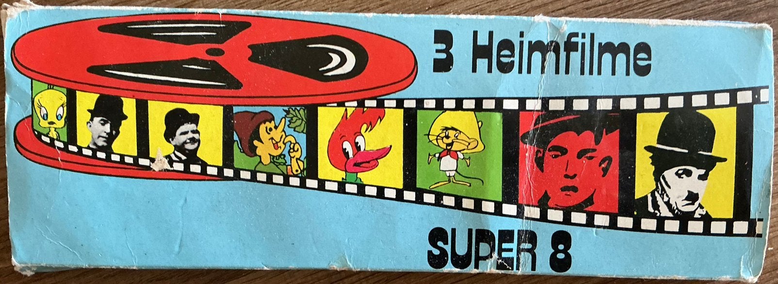 3 emballages SUPER 8 HEIMFILME (années 70/80)/, Enlèvement ou Envoi, Utilisé, Emballage
