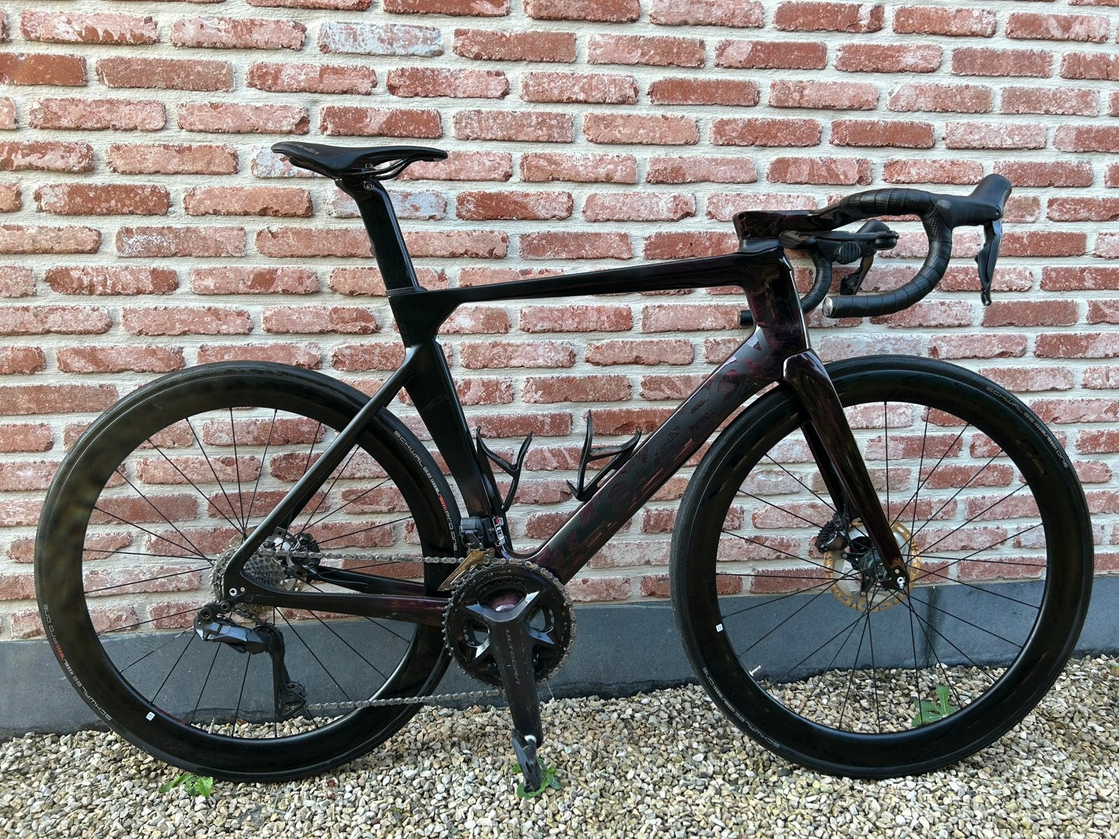 Thompson Falcon ultegra DI2 maat L, Fietsen en Brommers, Fietsen | Racefietsen, Ophalen, Carbon, Heren, Zo goed als nieuw