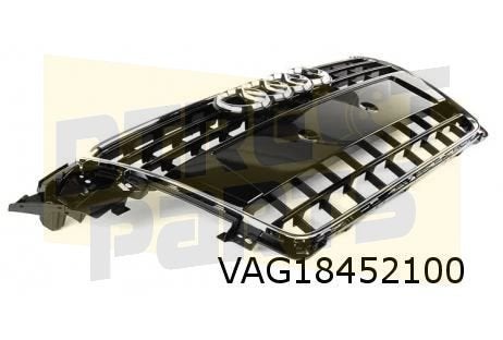 Audi A4 (1/08-4/12) grille (T94 glanszwart / chrome) Origine, -, -, Nieuw, Audi