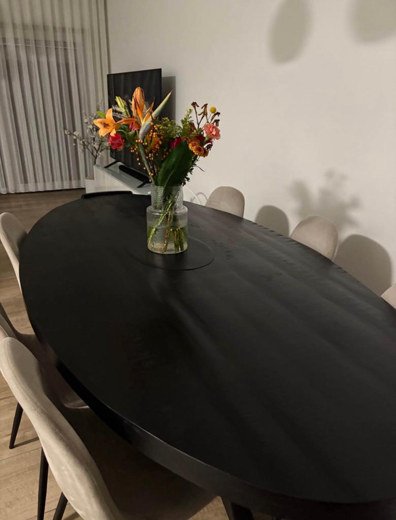 Salon + eettafel, Enlèvement