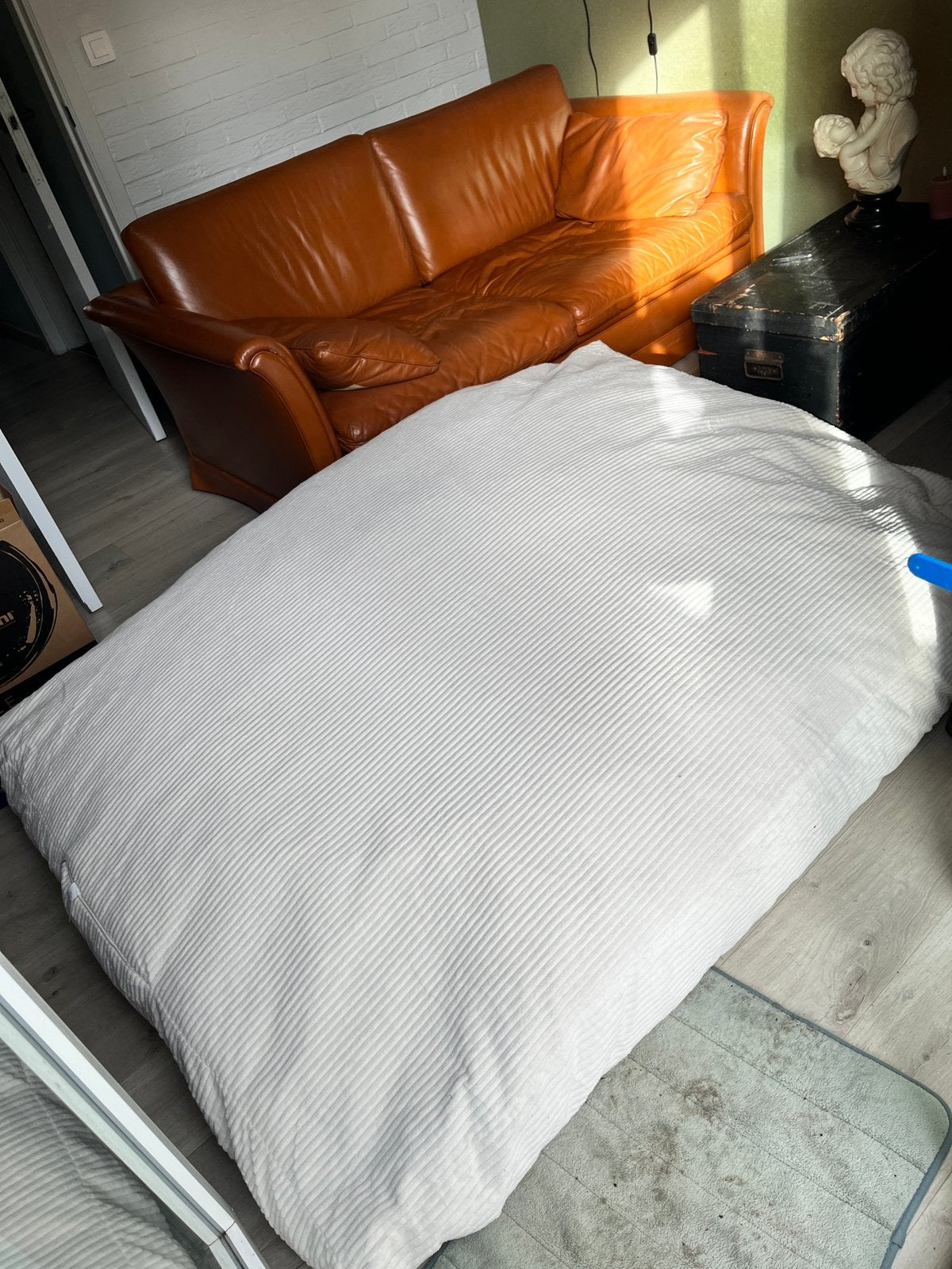 Zitzak gigantisch wasbaar 1m90, Huis en Inrichting, Ophalen, Zo goed als nieuw, Zitzak
