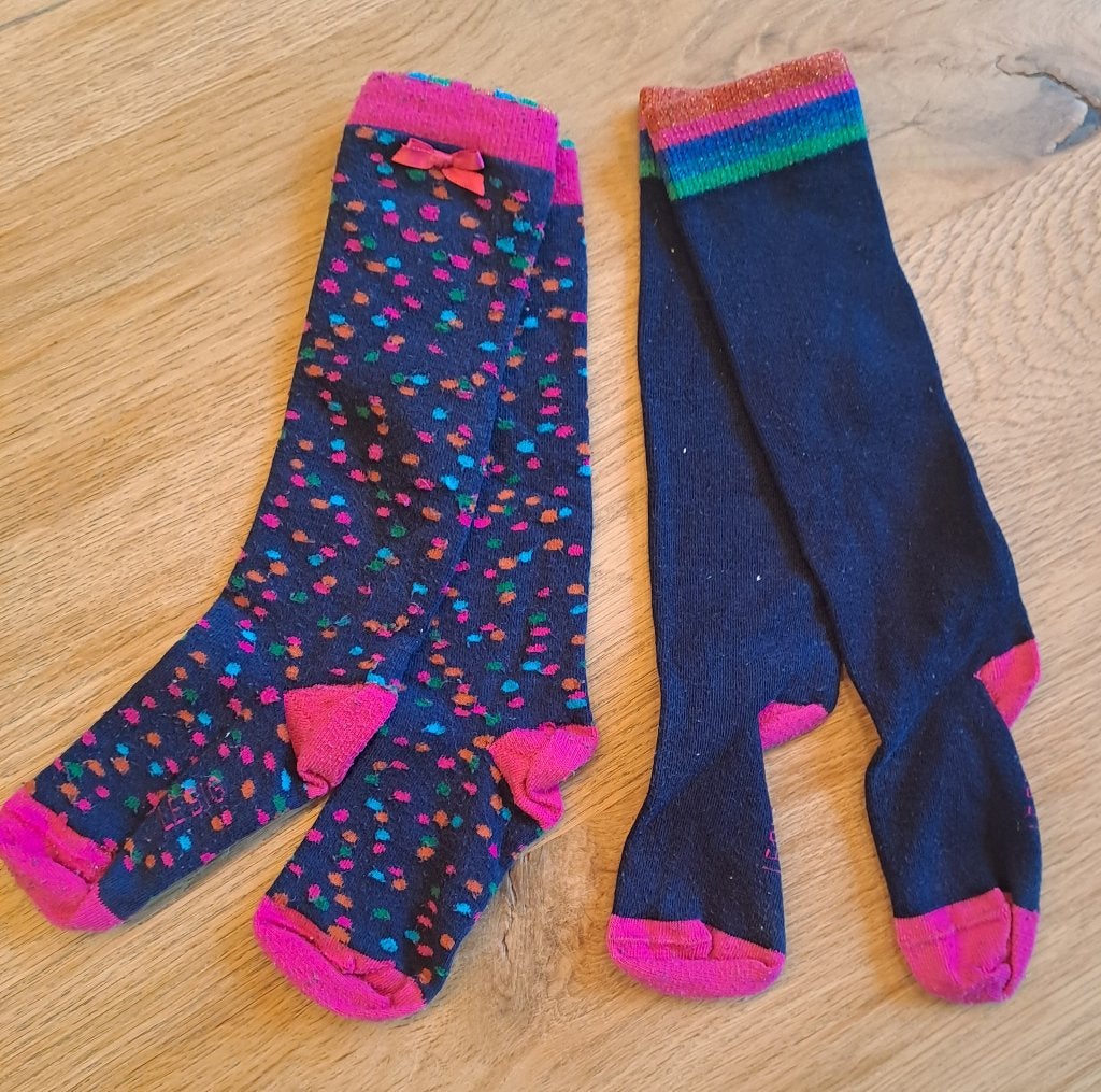 LEBIG - kniekousen maat 33-35, Kinderen en Baby's, Gebruikt, Meisje, Sokken, LEBIG